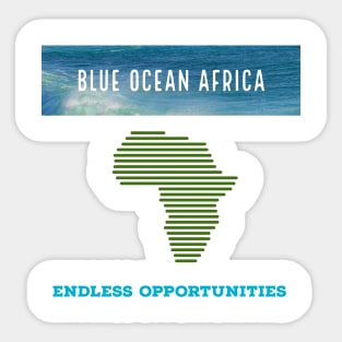 Blue Ocean Africa Sticker